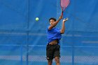 Men's Tennis vs Stonehill  Wheaton College Men's Tennis vs Stonehill College. - Photo by: KEITH NORDSTROM : Wheaton, Tennis